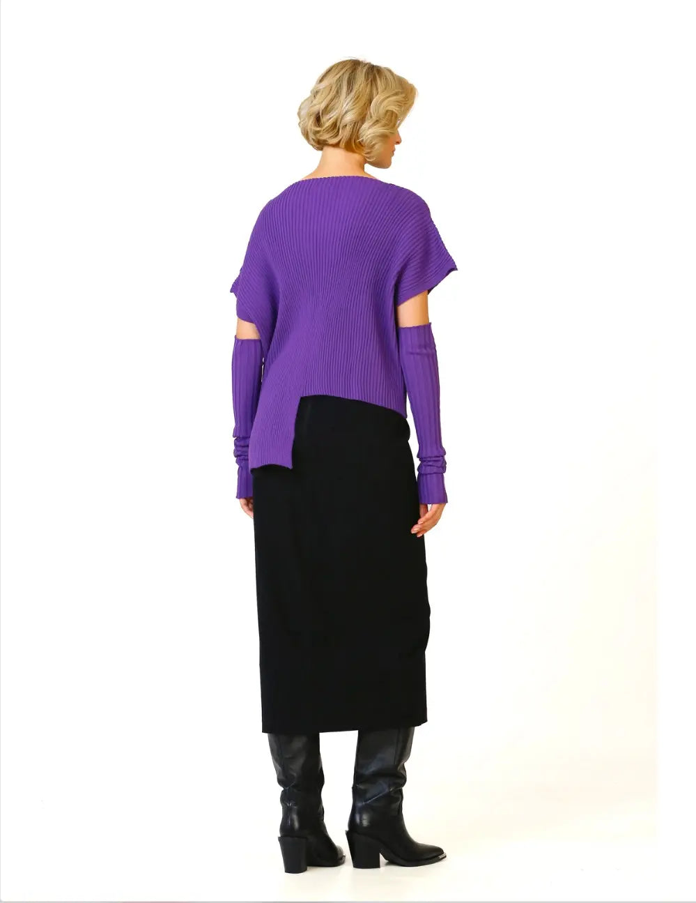 Bize Boat Neck Poncho Blouse 24W-BT055 Bize