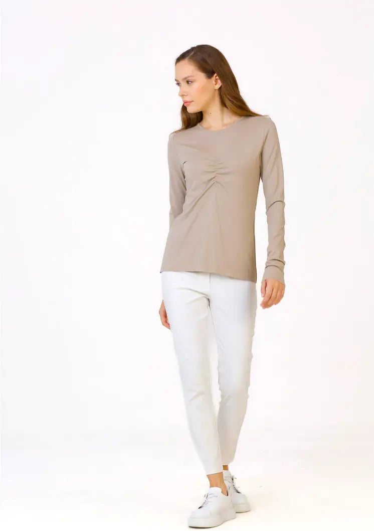 Bize Crew Neck Basic Blouse 24W-BZ140 Bize