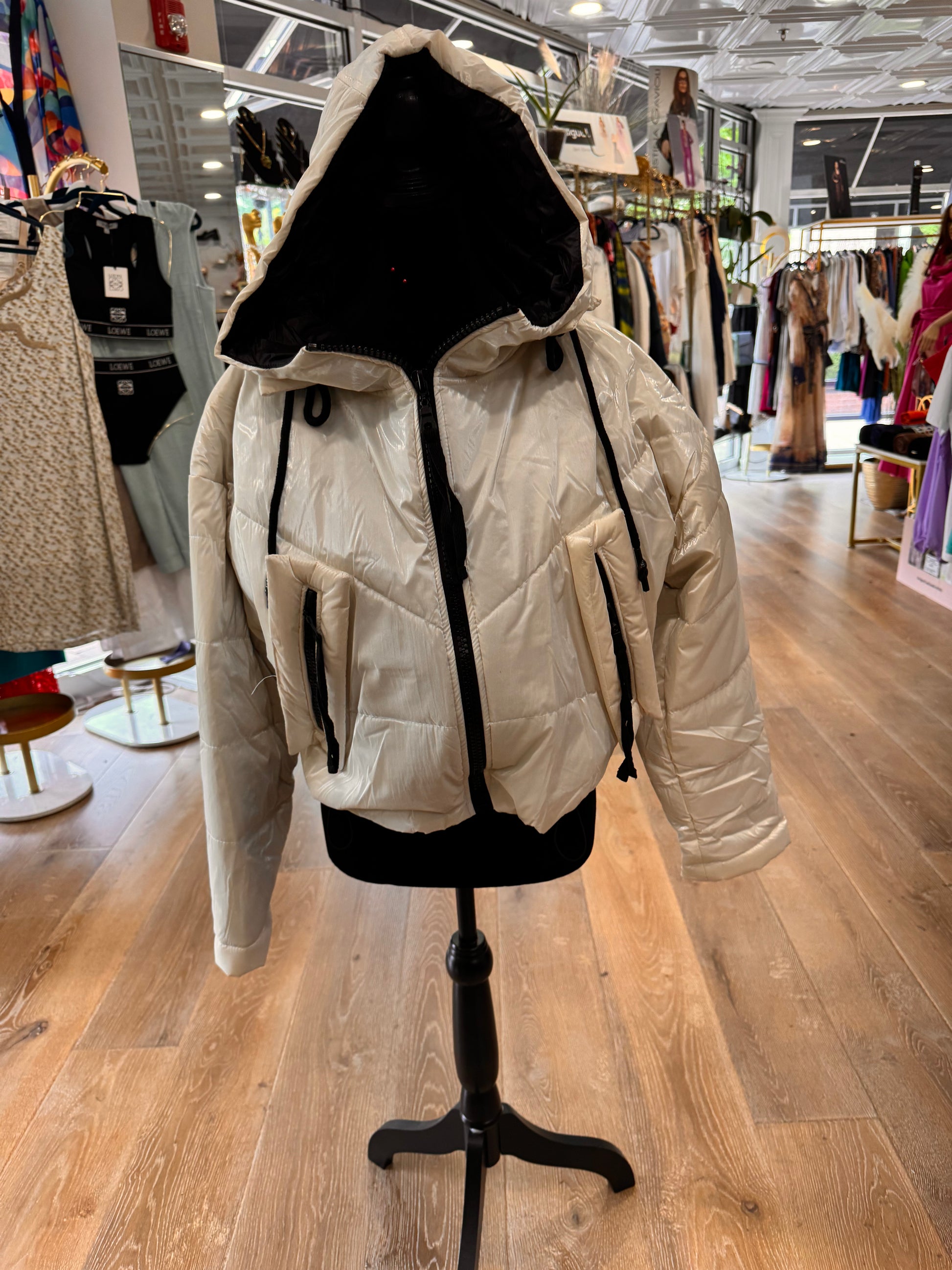 Bize Cropped Winter Jacket BZE1269 Bize