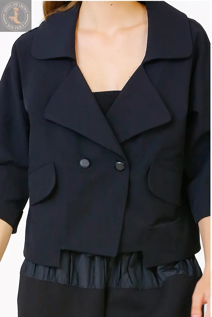 Bize Double Breasted Mini Jacket 24W-BZ1027 Bize