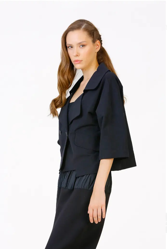 Bize Double Breasted Mini Jacket 24W-BZ1027 Bize