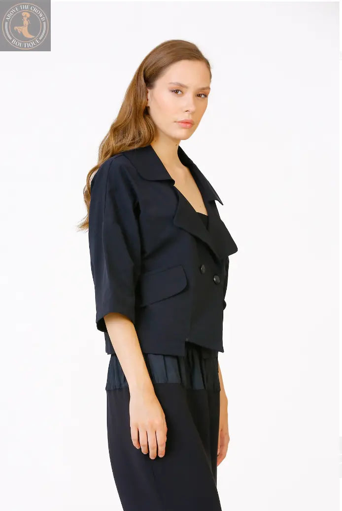 Bize Double Breasted Mini Jacket 24W-BZ1027 Bize