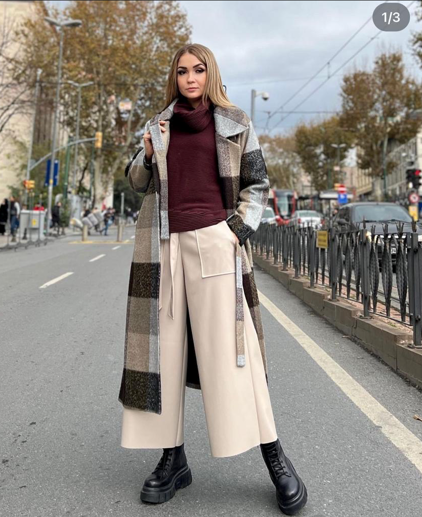 Bize Faux Leather Pants 5440 Bize