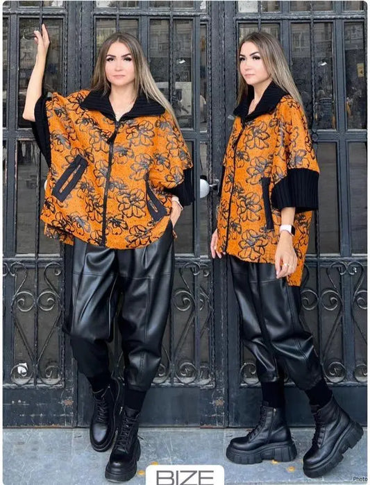 Bize Faux Leather Pants BZE 5474 Bize