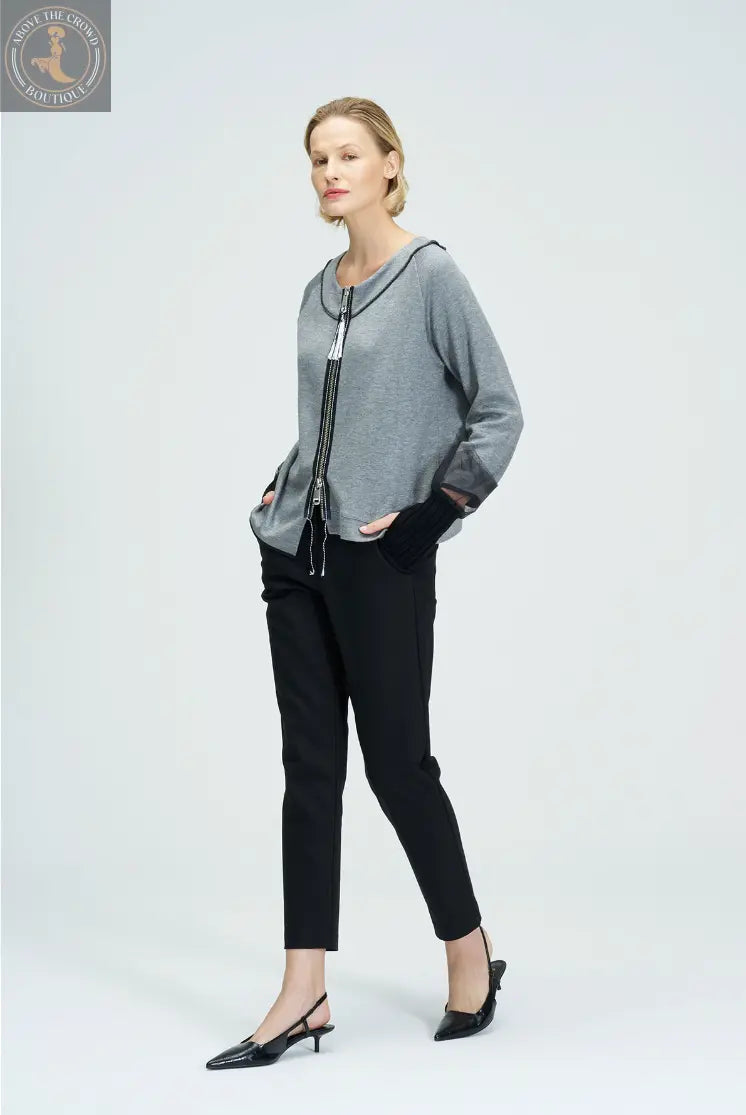 Bize Gray Cardigan 24W-BZ1029 Bize