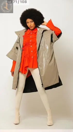 Bize Long Jacket With Strings BZE1124 Bize