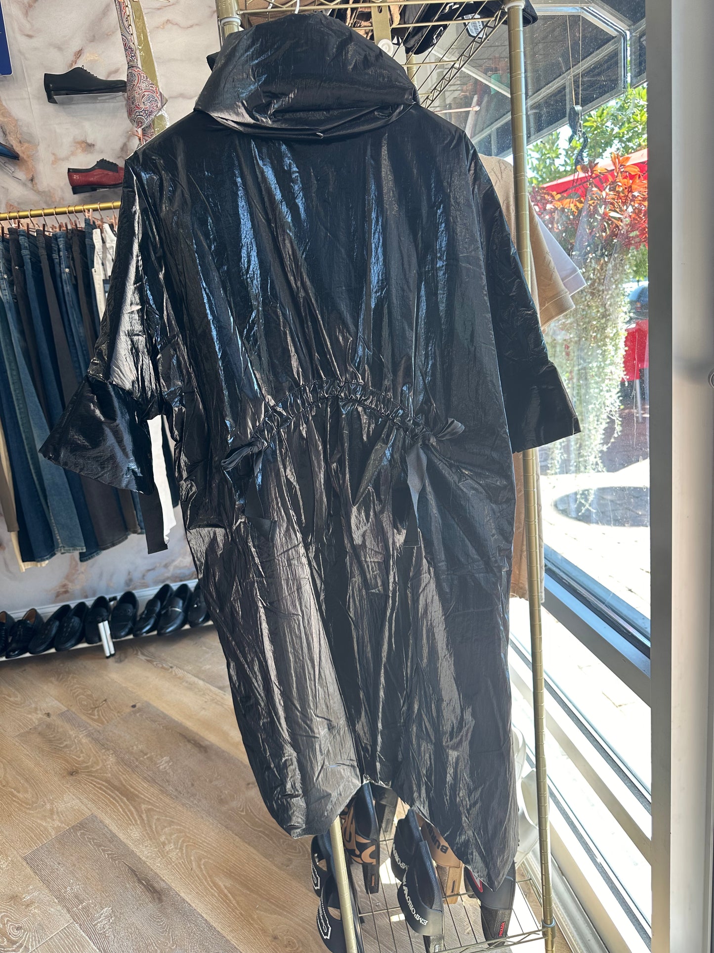 Bize Long Jacket With Strings BZE1124 Bize