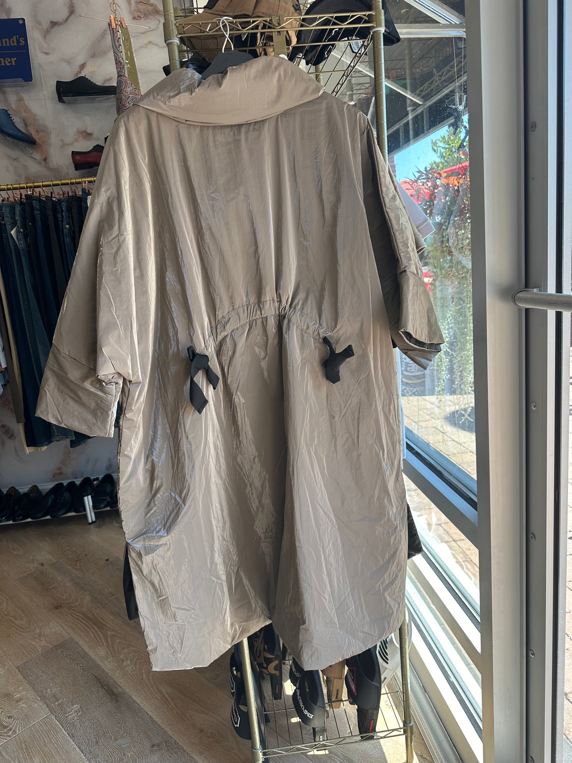 Bize Long Jacket With Strings BZE1124 Bize