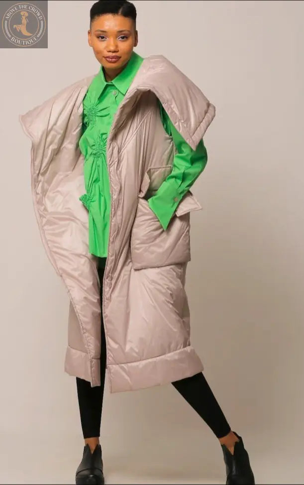 Bize Long Puff Vest BZE1116 Bize