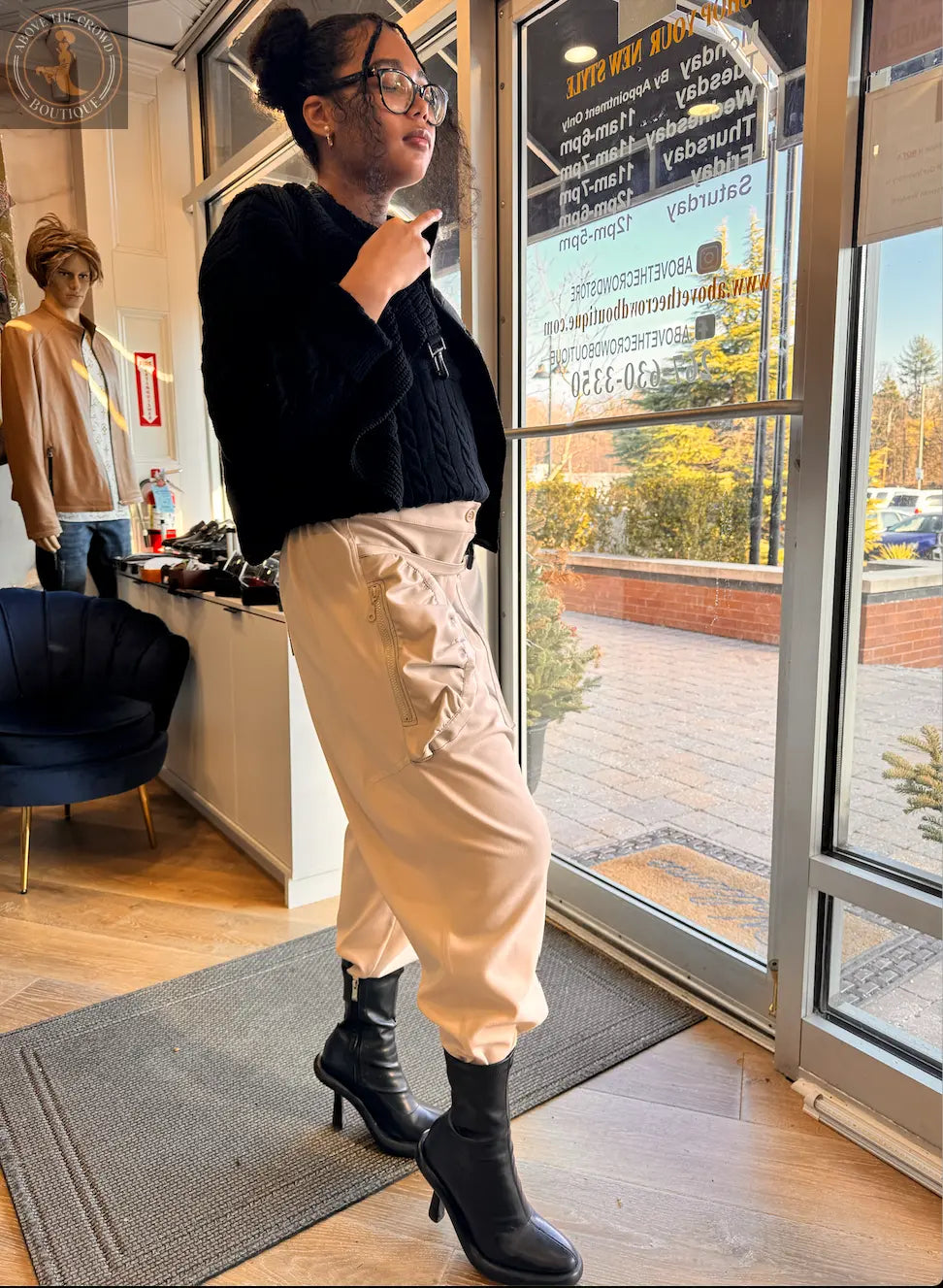 Bize Low Crotch Pants 23FW-BZE5477 Bize