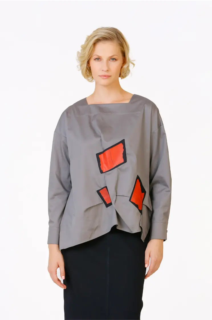 Bize Patched Shirt 24W-BZ110 Bize