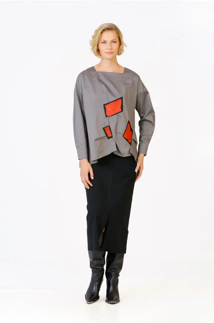 Bize Patched Shirt 24W-BZ110 Bize