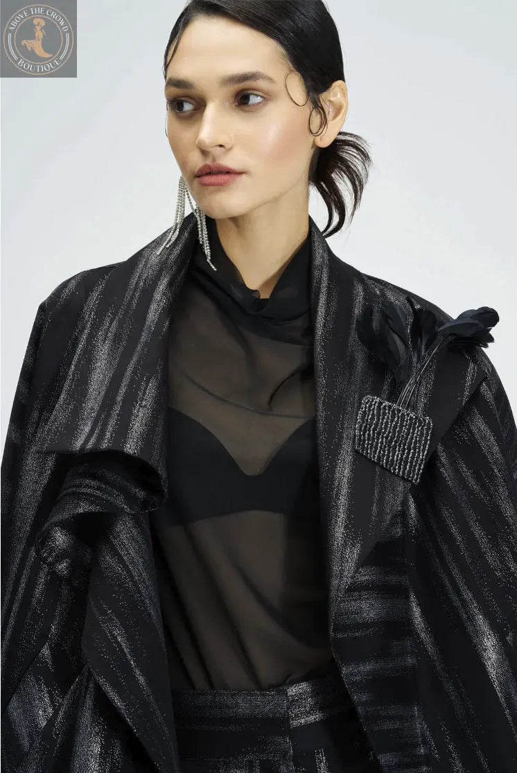 Bize Printed Jacket 24W-BK8213 Bize