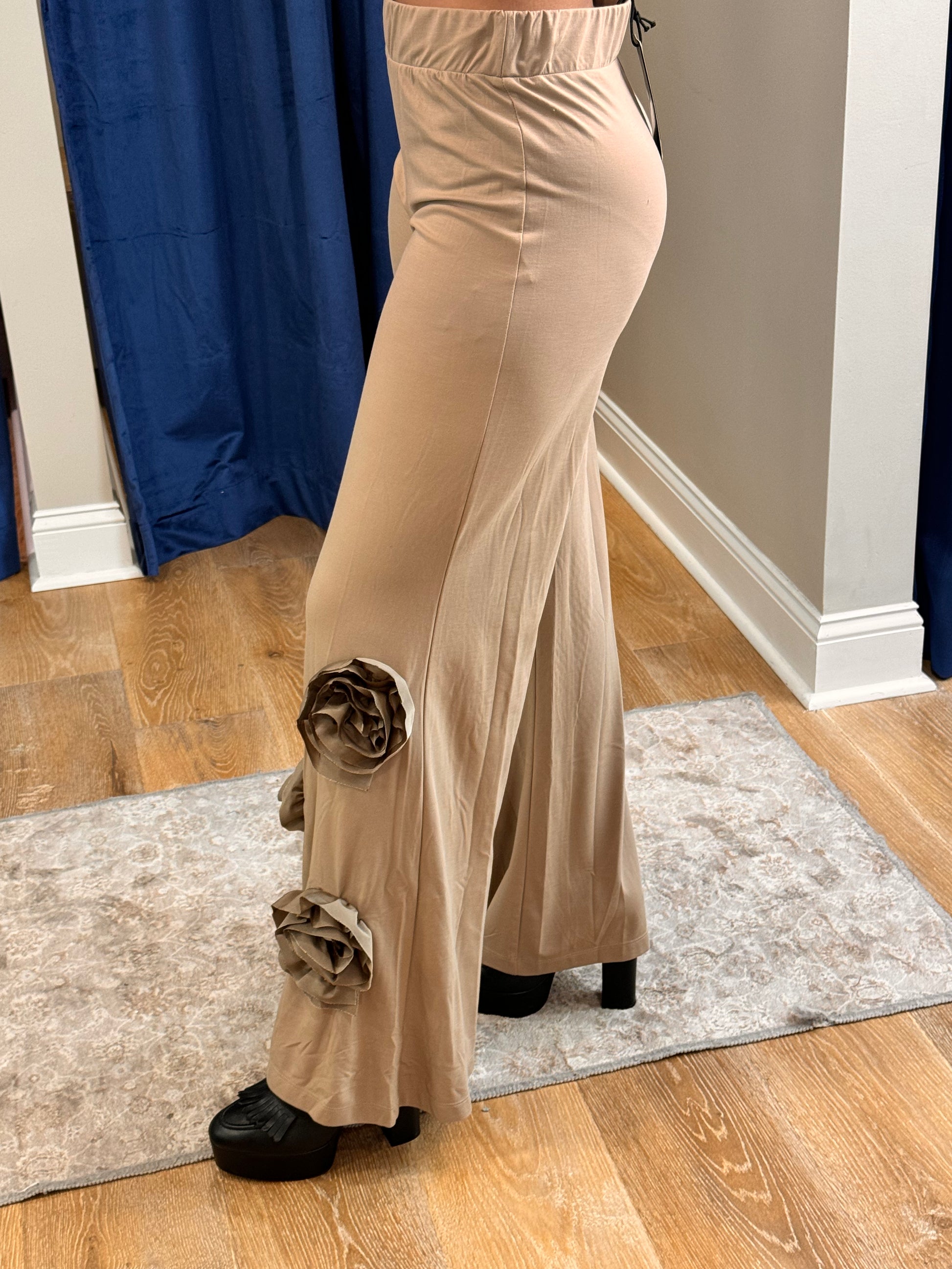 Bize Rose Motif Pants BZE5503 Bize