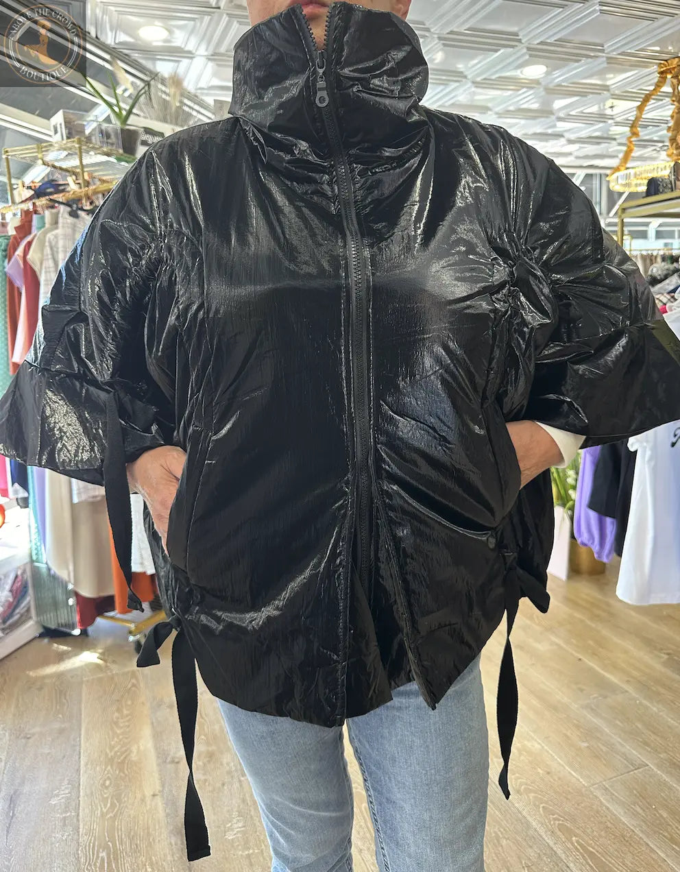 Bize Short Jacket With Strings BZ1125 Bize