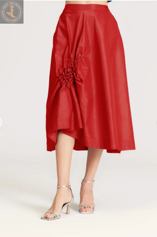 Bize Skirt with Gathered Front Bize