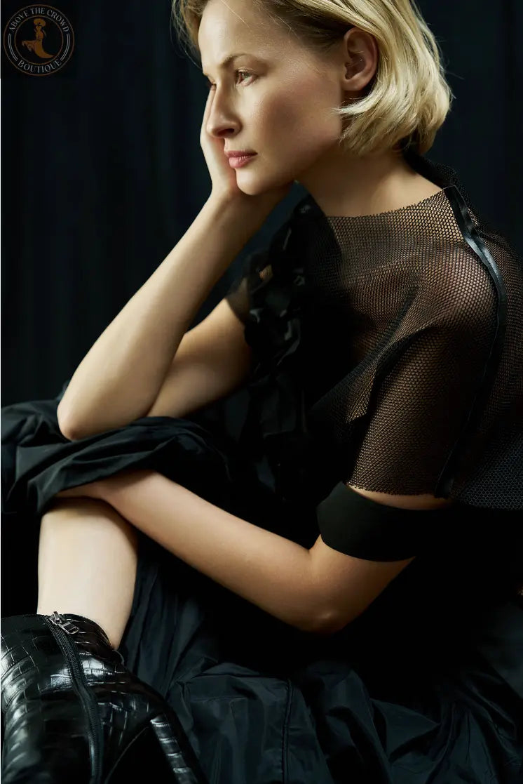 Bize Tiny Mesh Blouse 24W-BZ137 Bize