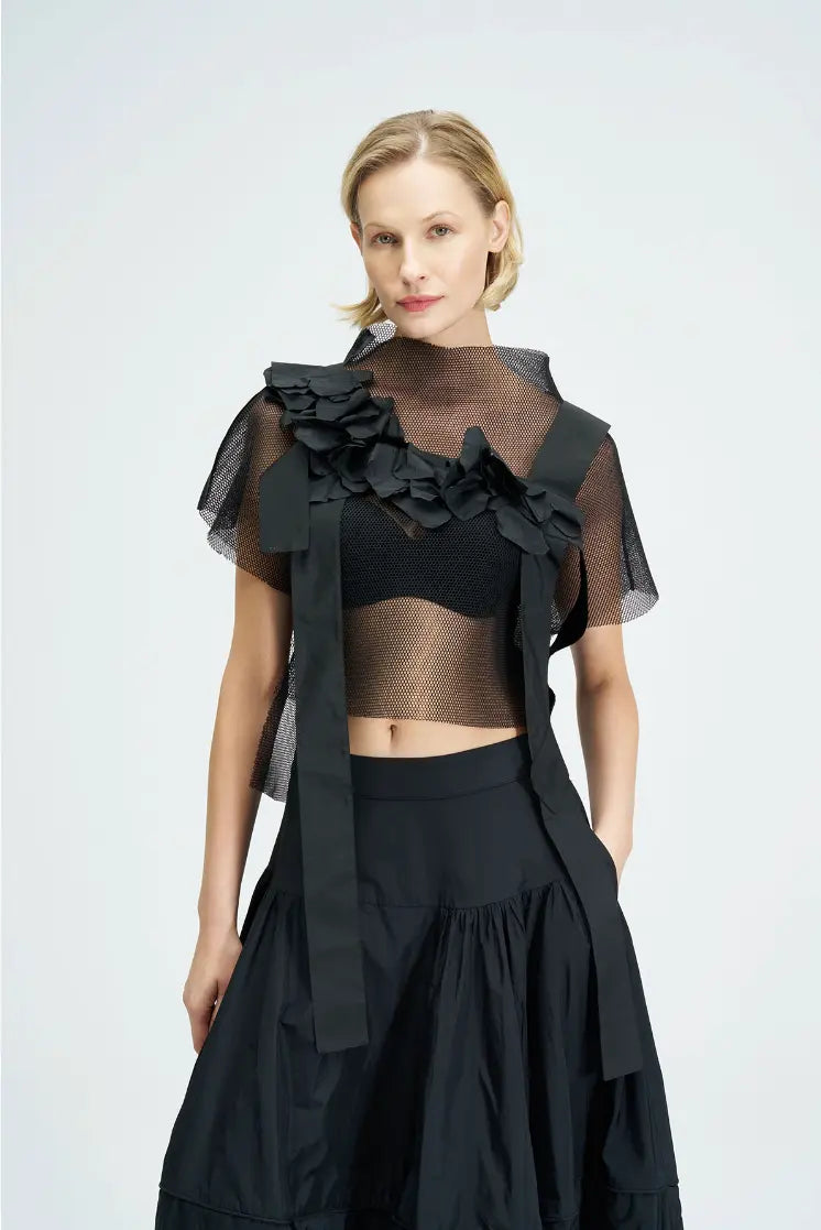 Bize Tiny Mesh Blouse 24W-BZ137 Bize