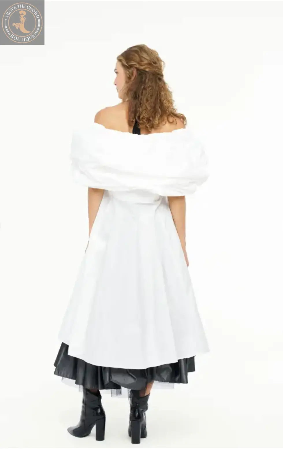 Bize Tuffeta Sculpted Zip-Front Tunic Bize