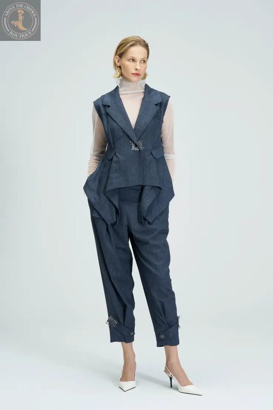 Bize Vest with Front Detail 24W-BC5003 Bize