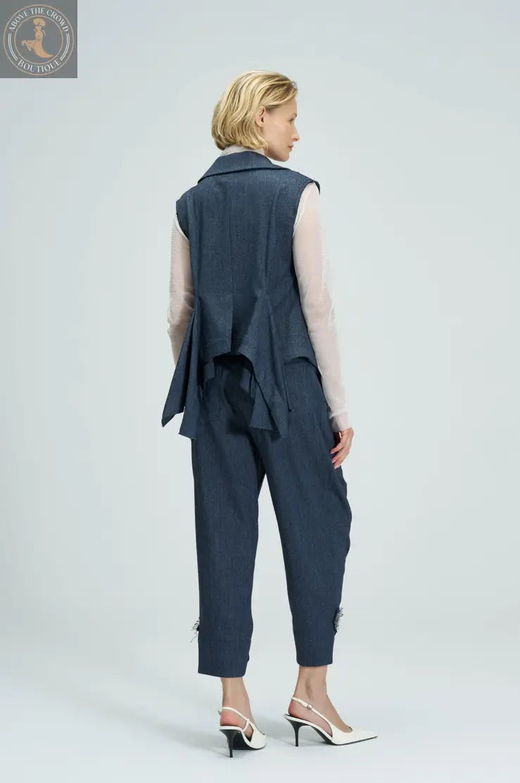 Bize Vest with Front Detail 24W-BC5003 Bize