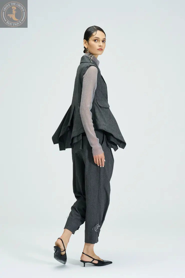 Bize Vest with Front Detail 24W-BC5003 Bize