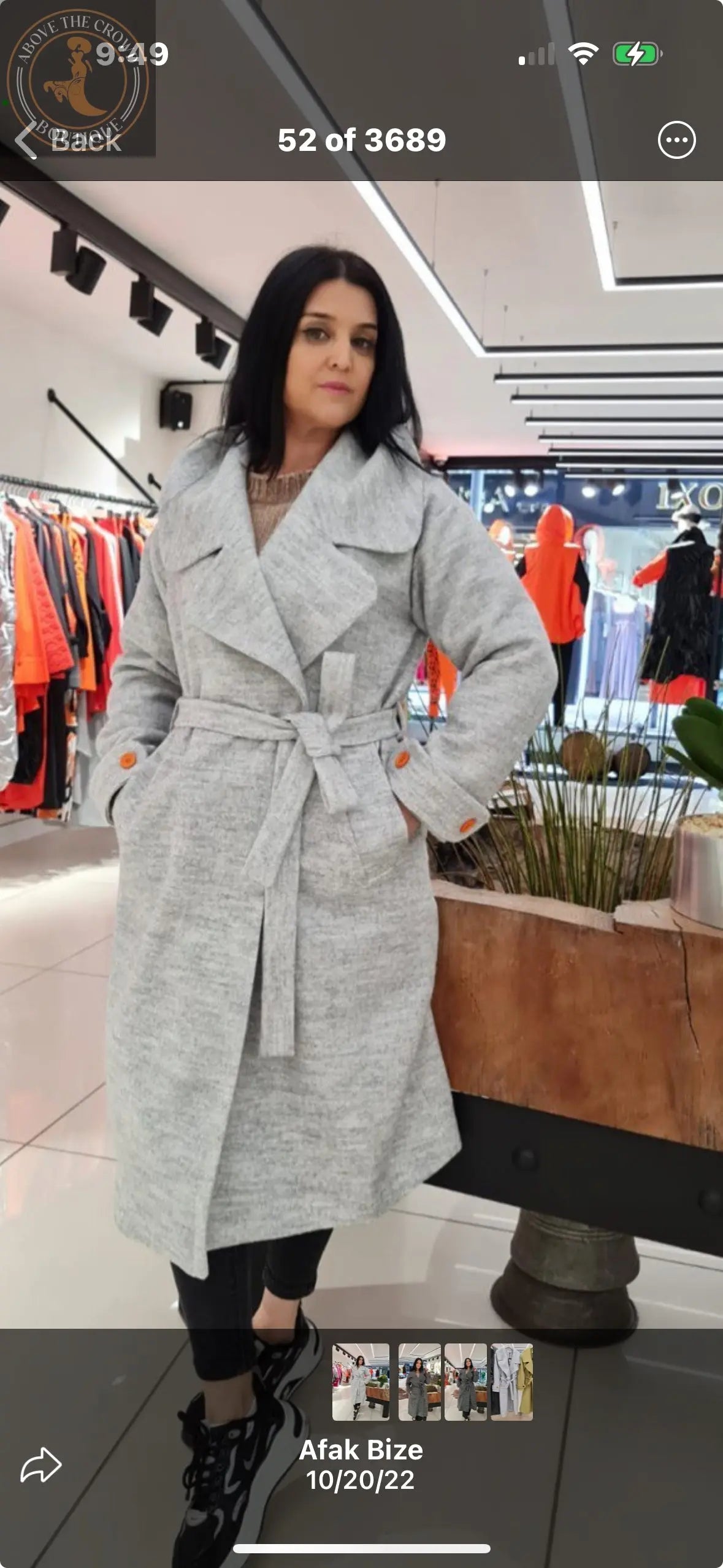 Bize Wool Long Coat BZ1302 Bize