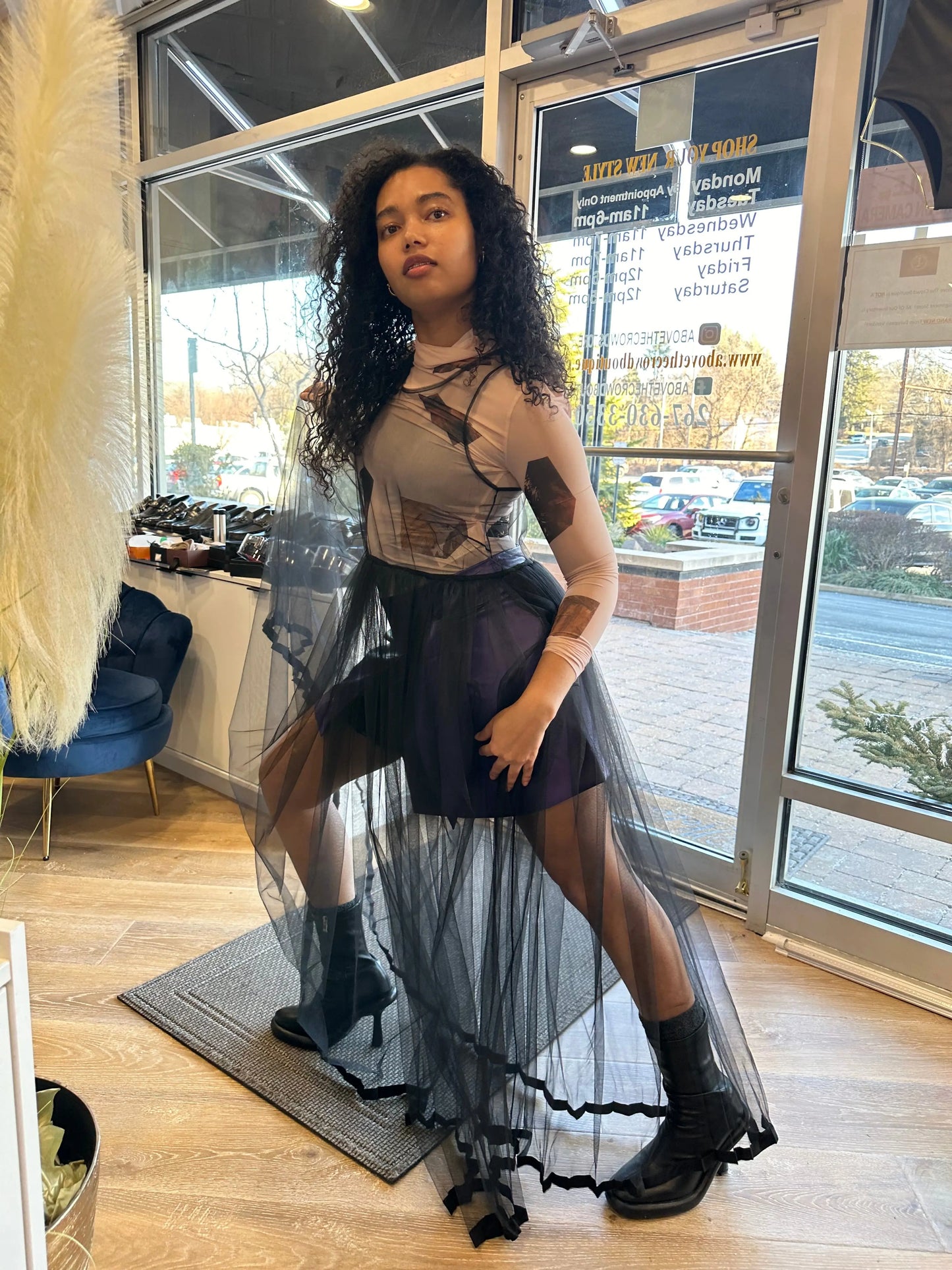 Bize sheer Dress/Cover 24SS-BZE2056 Bize