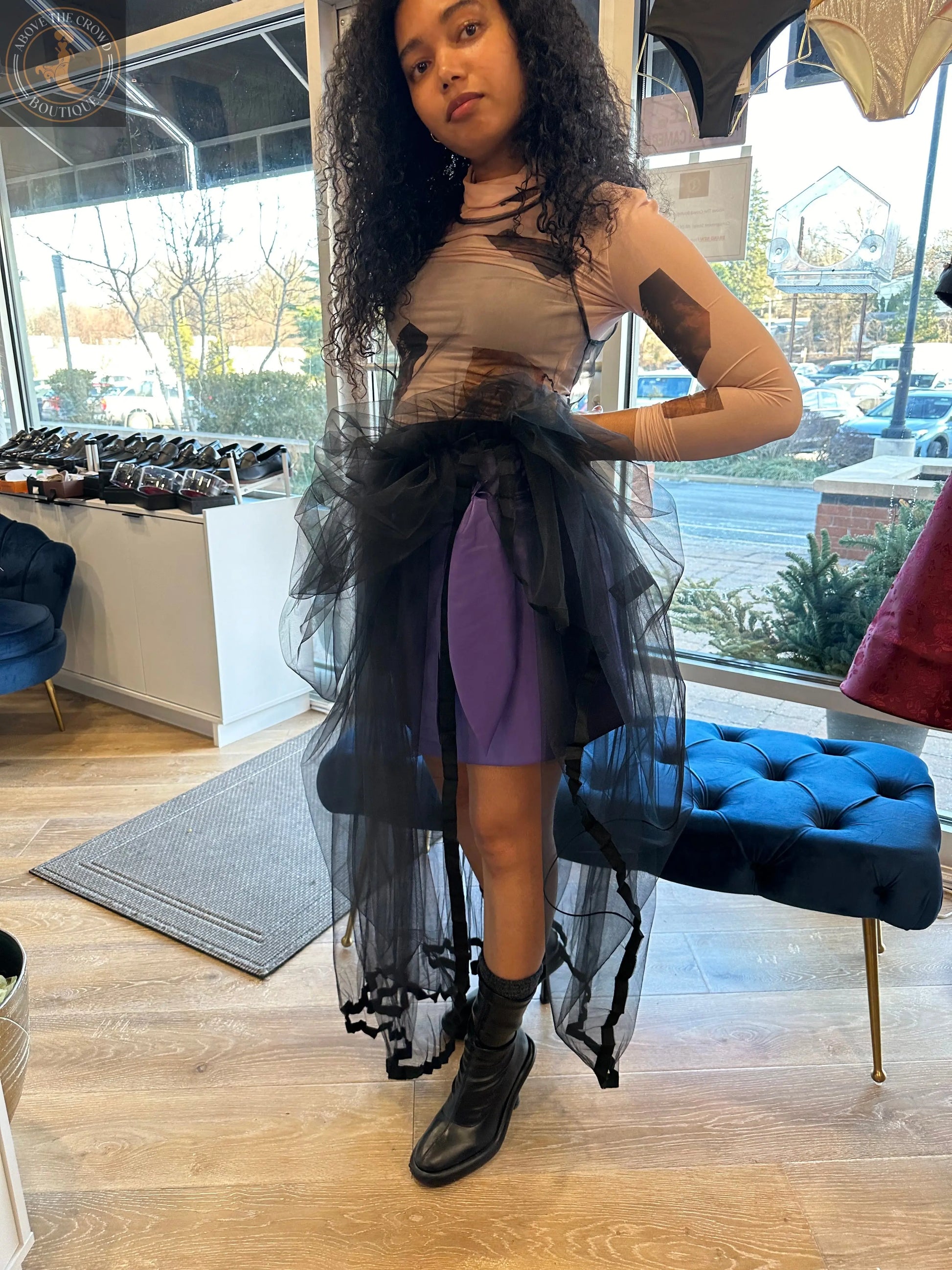 Bize sheer Dress/Cover 24SS-BZE2056 Bize