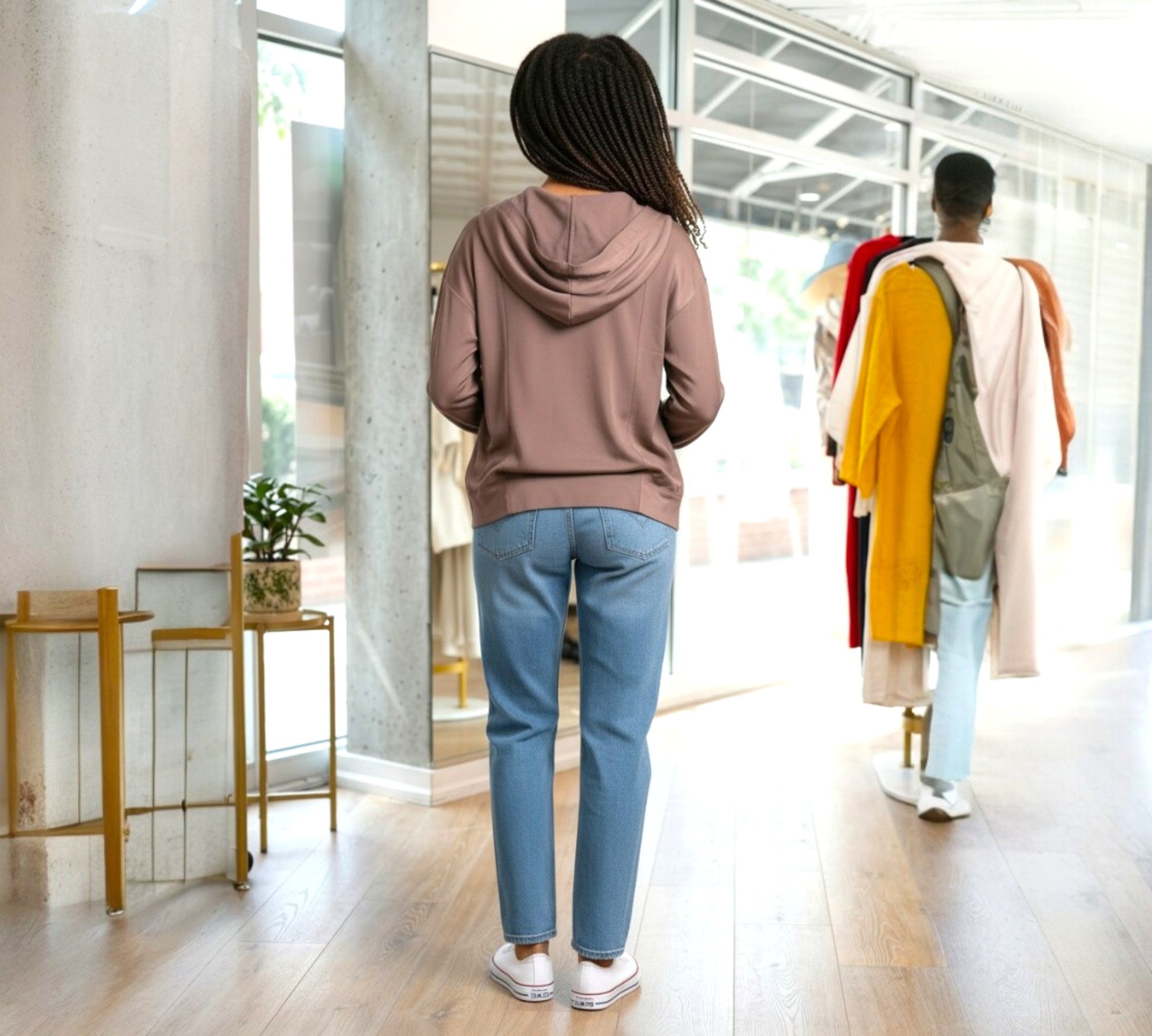 Bize European Oversized Hoodie: Define Your Urban Style with Statement Zipper Details Bize