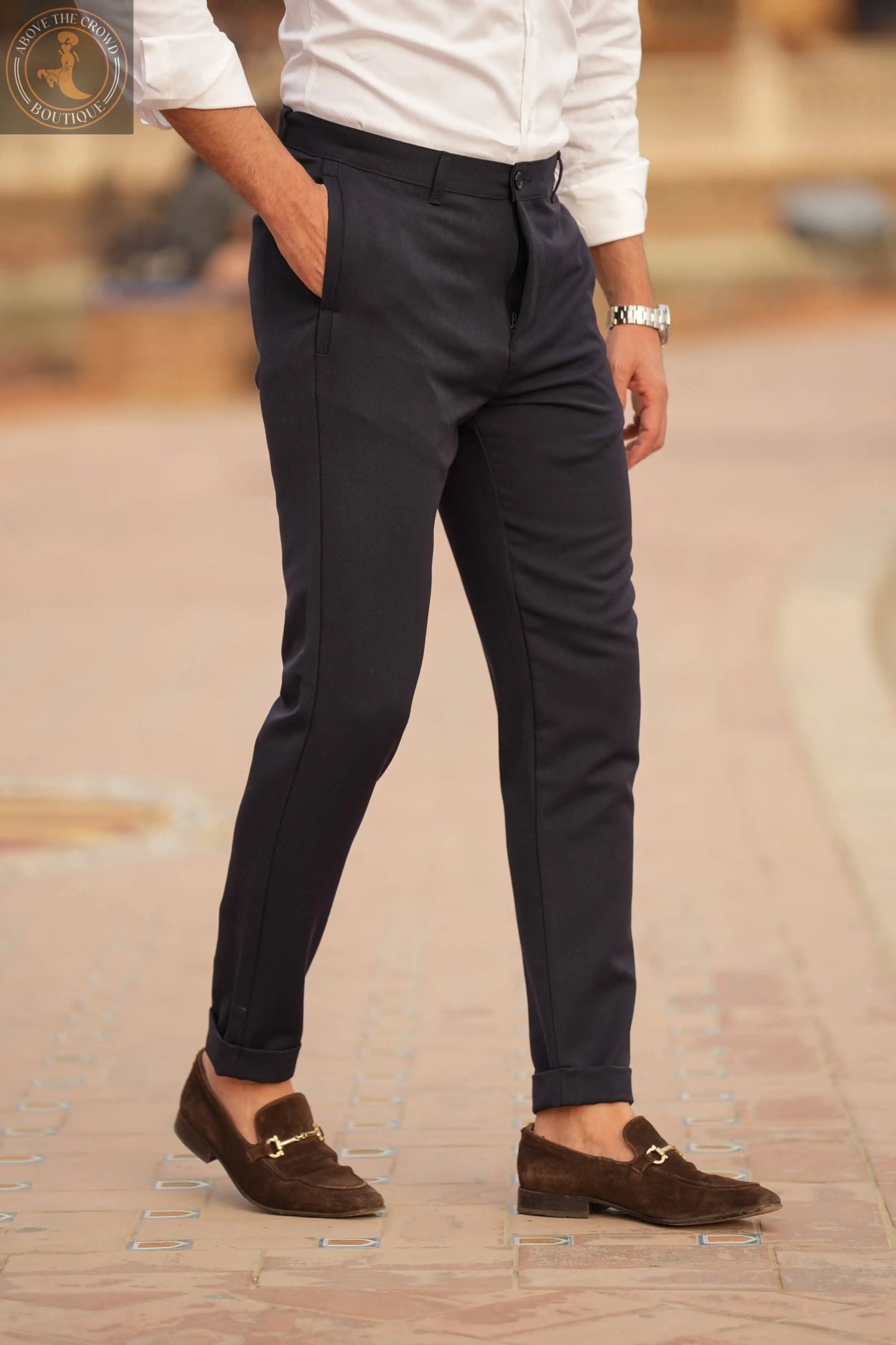 Blue Chino Men Navy Pants 620342 DONATO