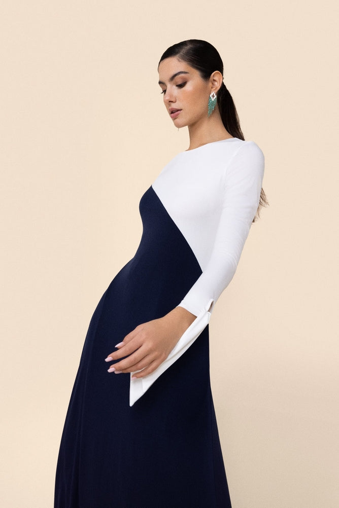 Bruna Liza Bicolor Dress Bruna