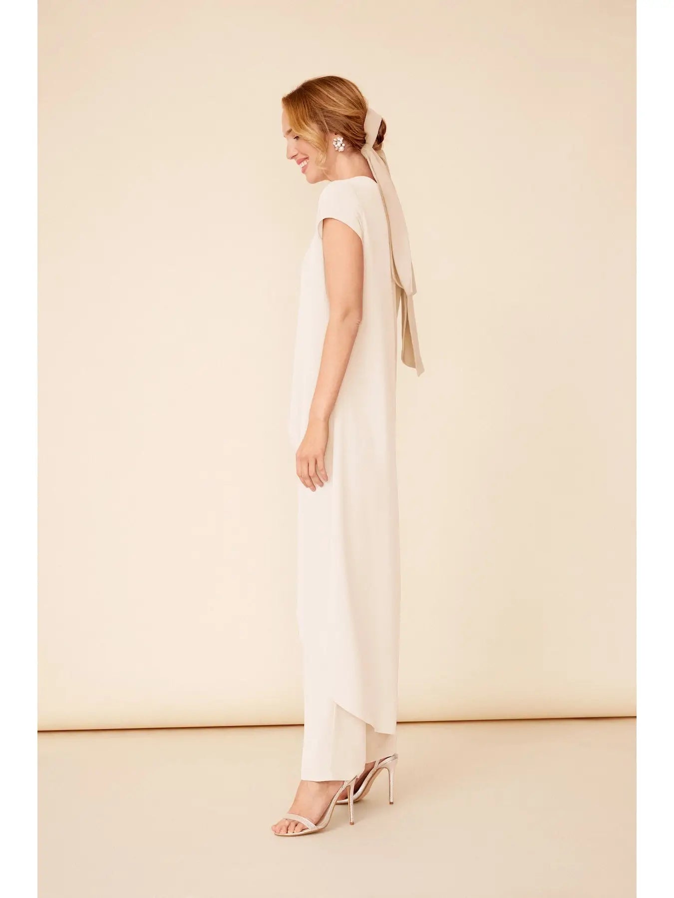 Bruna Maca & Lisa Pants Set - Elegant Women's Suit | Above The Crowd Boutique Bruna