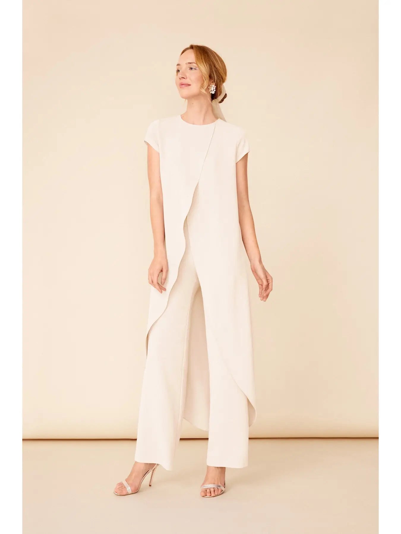 Bruna Maca & Lisa Pants Set - Elegant Women's Suit | Above The Crowd Boutique Bruna