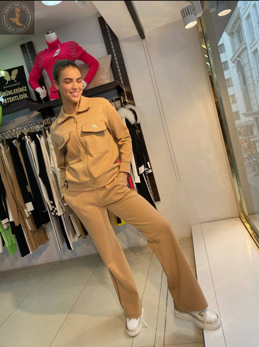 “CICLO” Two-Piece Suit - Above the Crowd Boutique