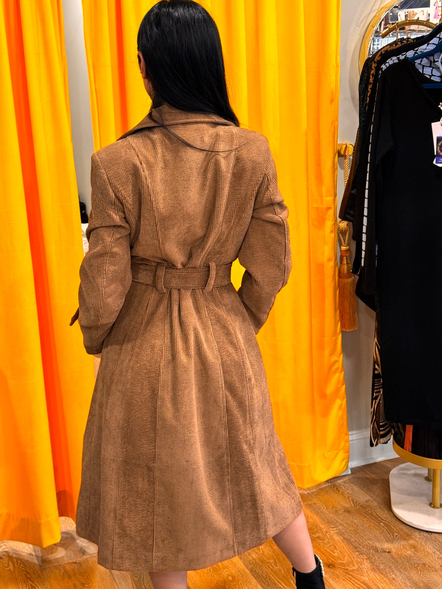 Carmen Milano Corduroy Coat Carmen Milano