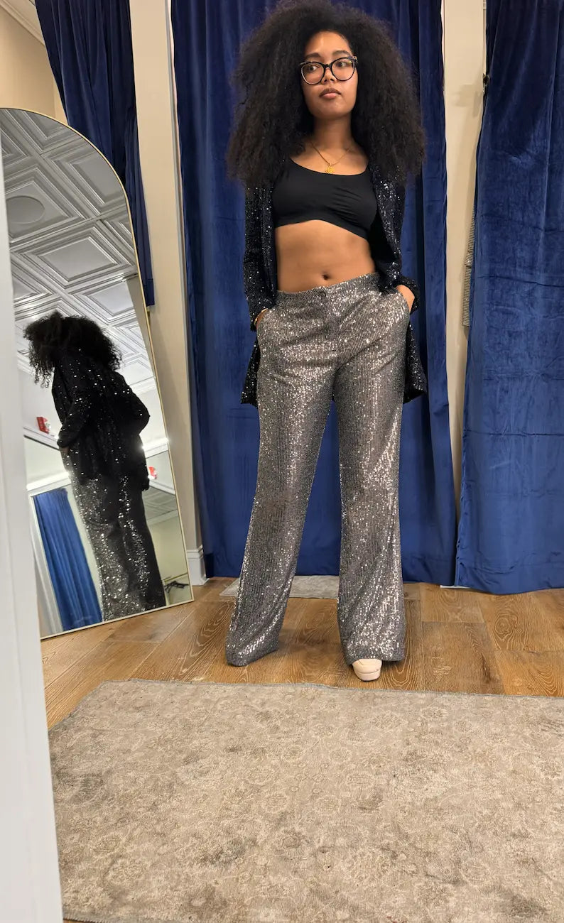 Carmen Milano Sequin Pants 3310 Carmen Milano