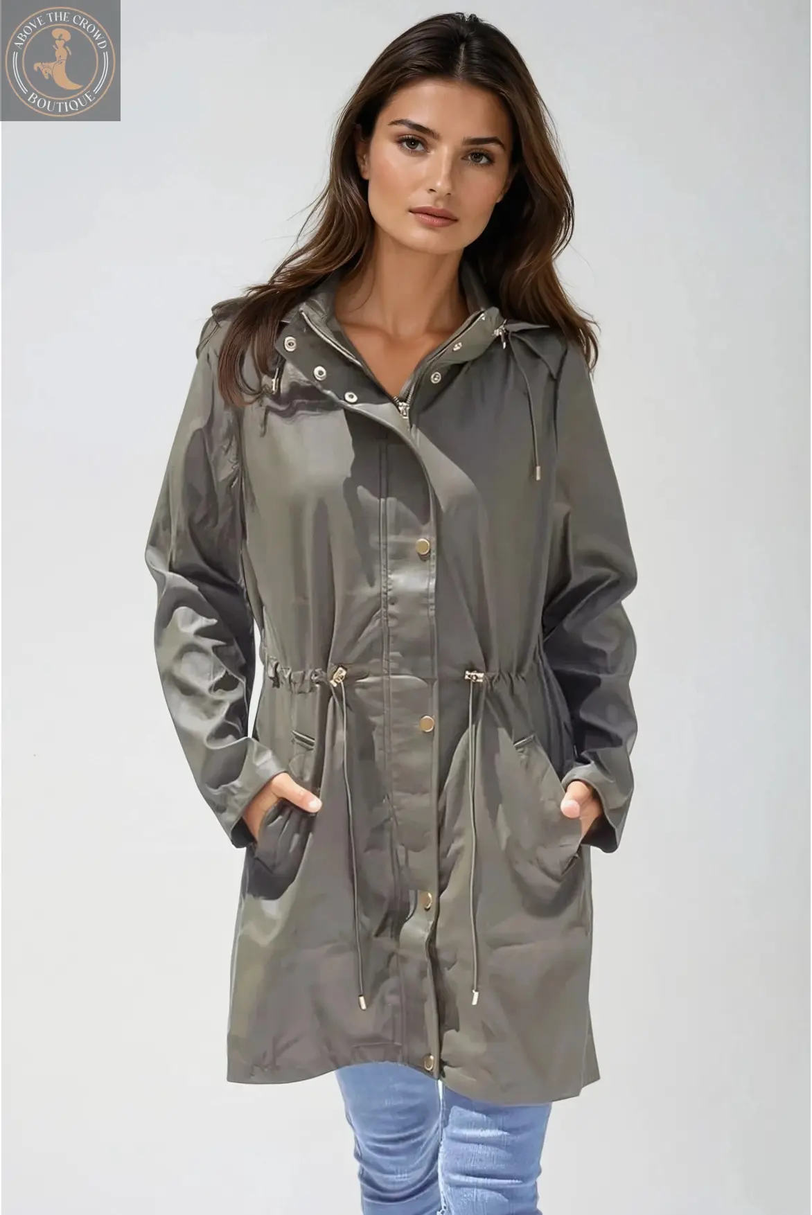 Ciao Milano Serena Rain Jacket  - Above the Crowd Boutique