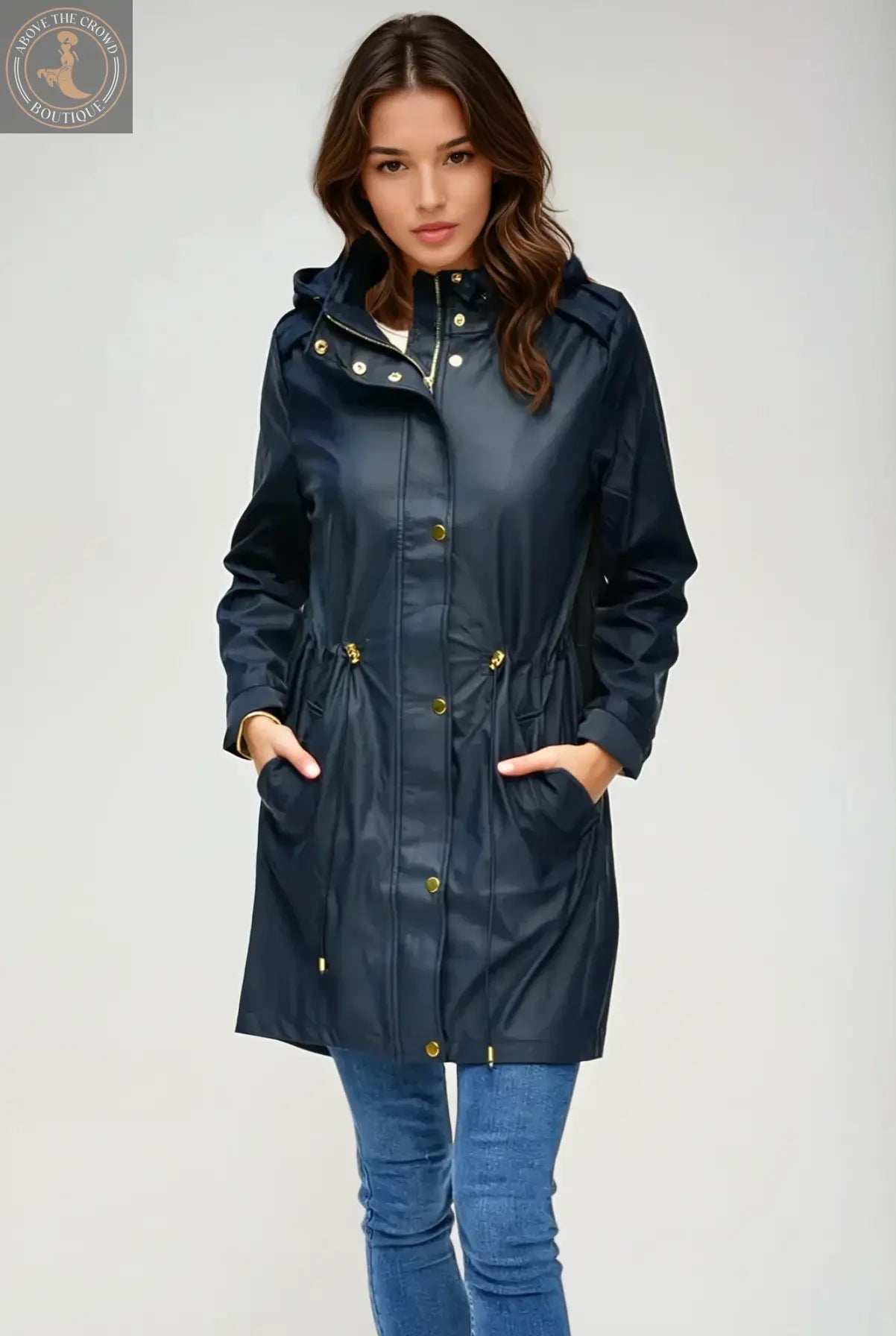 Ciao Milano Serena Rain Jacket  - Above the Crowd Boutique