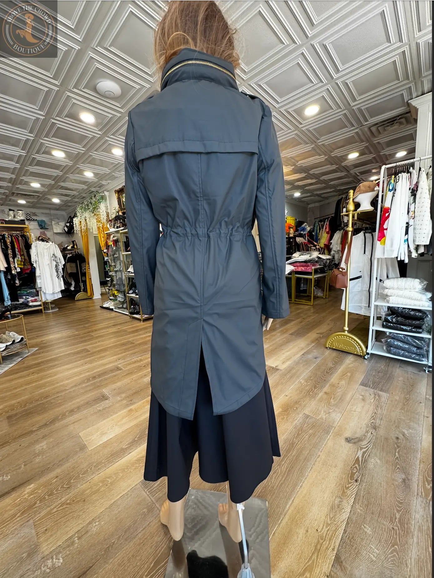 Ciao Milano Serena Rain Jacket  - Above the Crowd Boutique