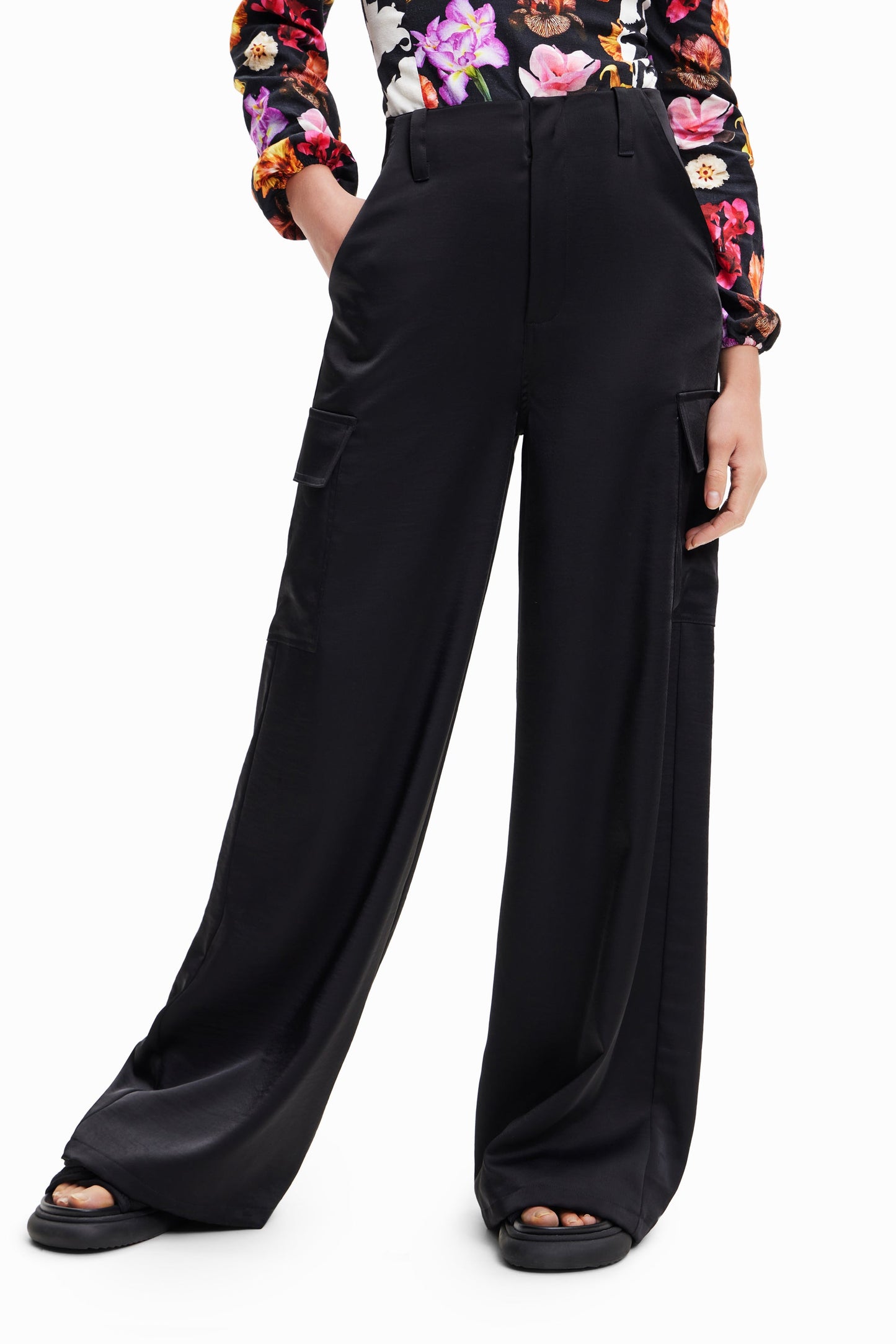 Desigual Long Woven Trousers 23SWPW13 Desigual