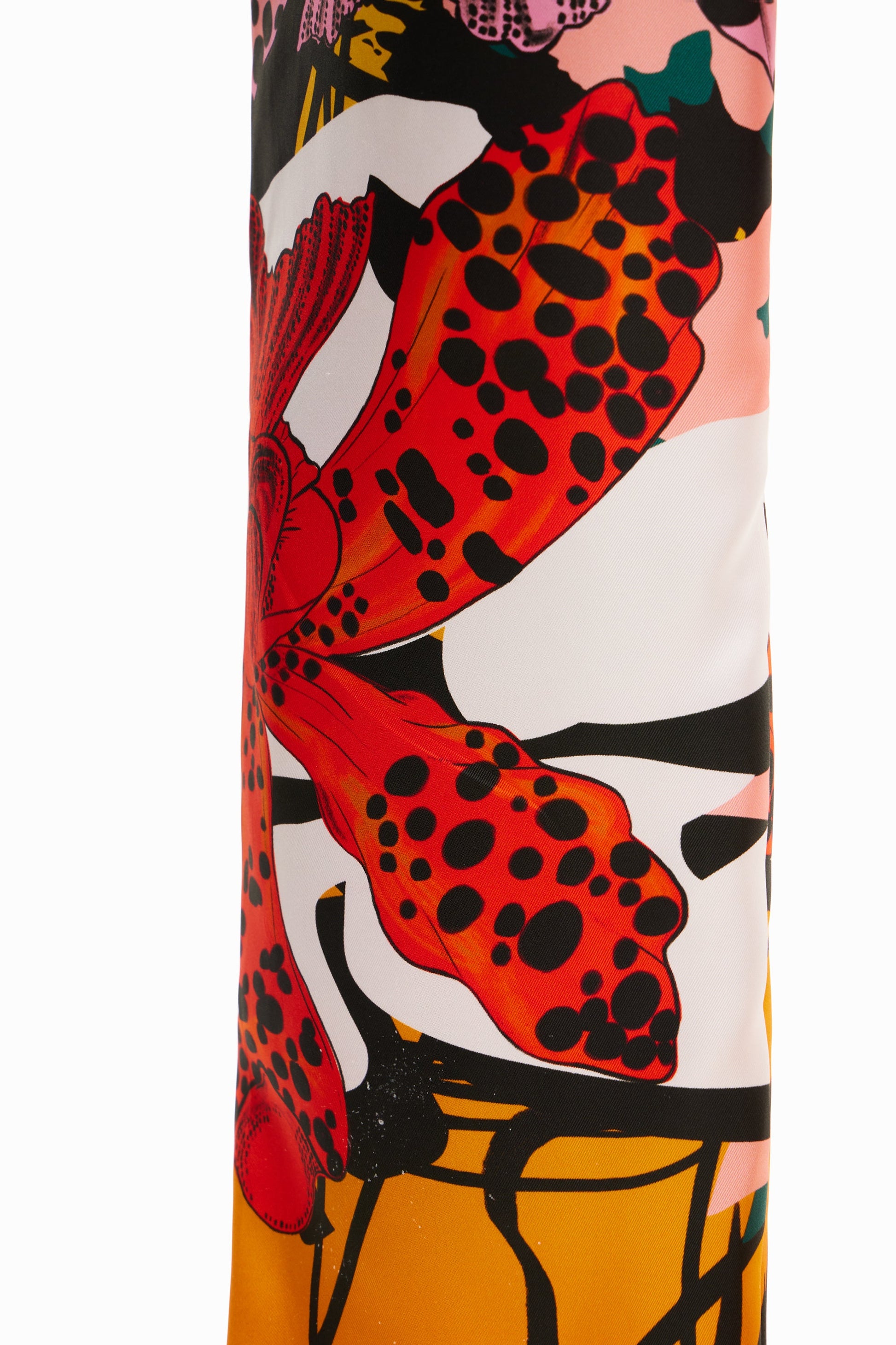 Desigual M. Christian Lacroix Silk Orchid Pants - European Designer Style Desigual