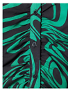 Desigual Wheeler Shirt - Abstract Print, Green & Black - European Fashion Desigual