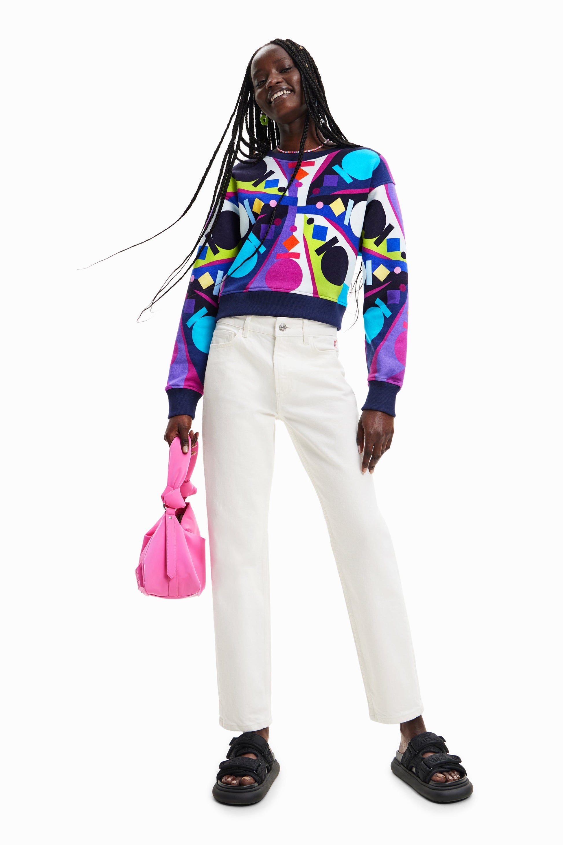 Desigual Women Multicolor Sweater Desigual