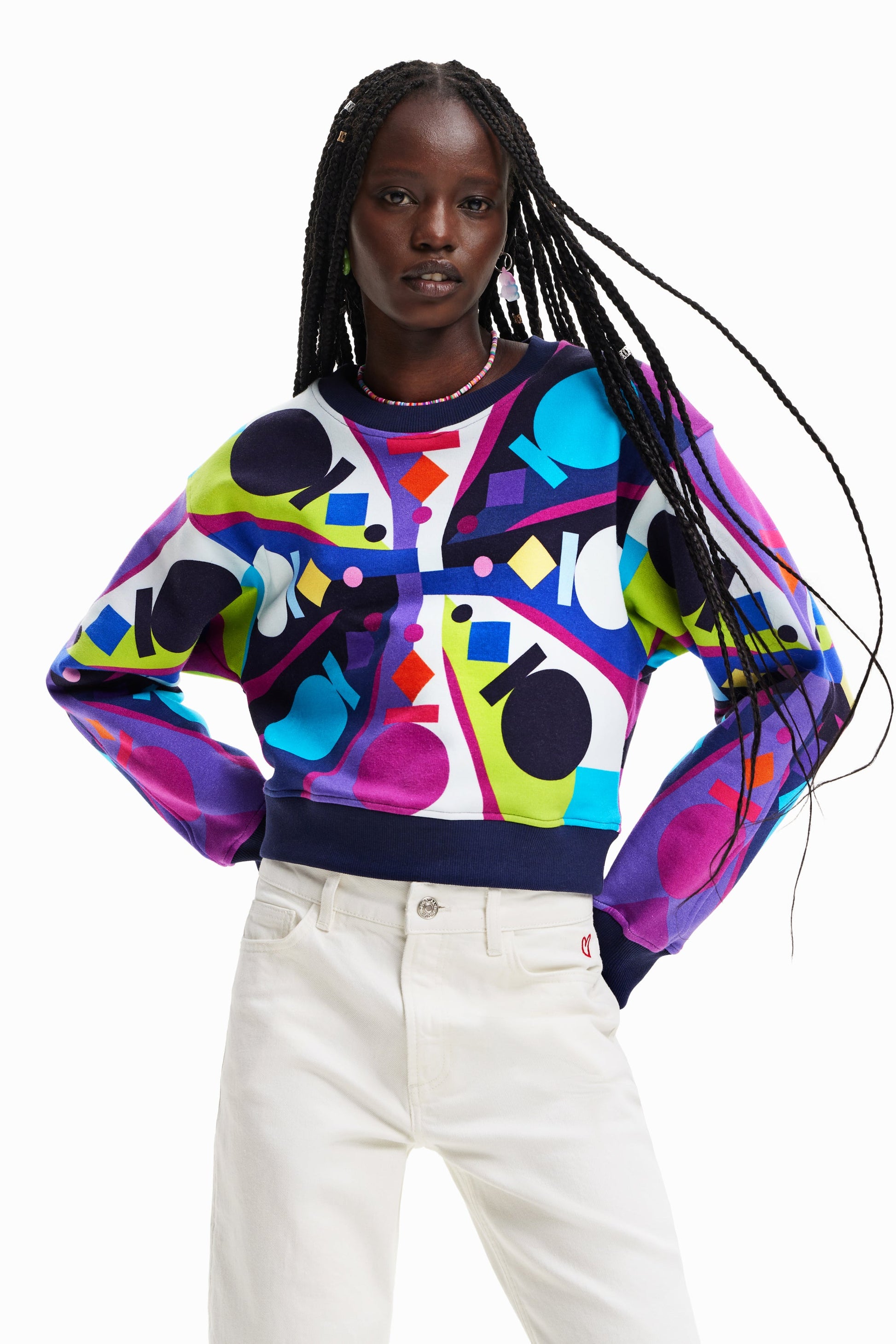 Desigual Women Multicolor Sweater Desigual