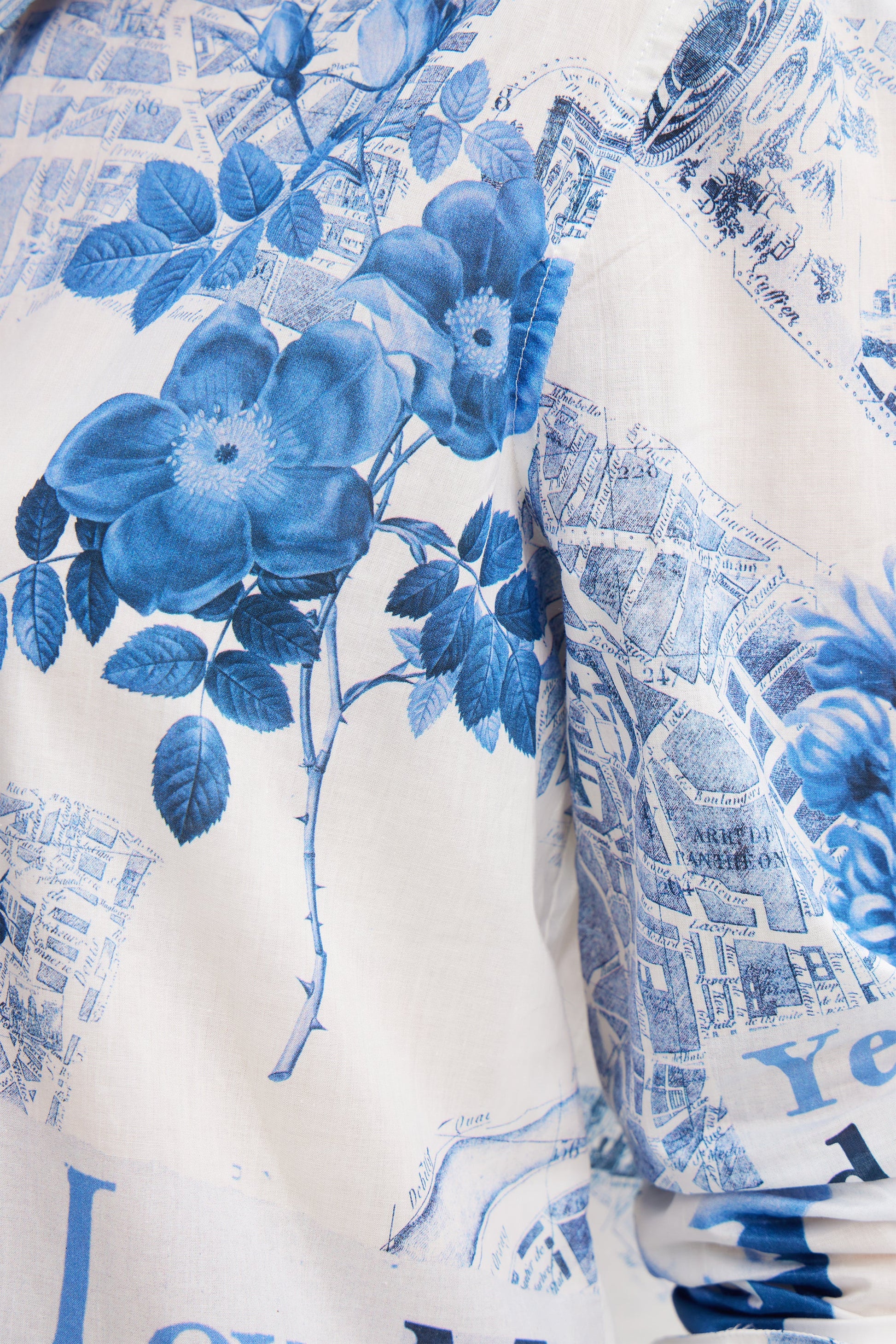 Desigual Women's Long Sleeve Woven Shirt - Eclectic Floral Print - Style Above The Crowd Desigual