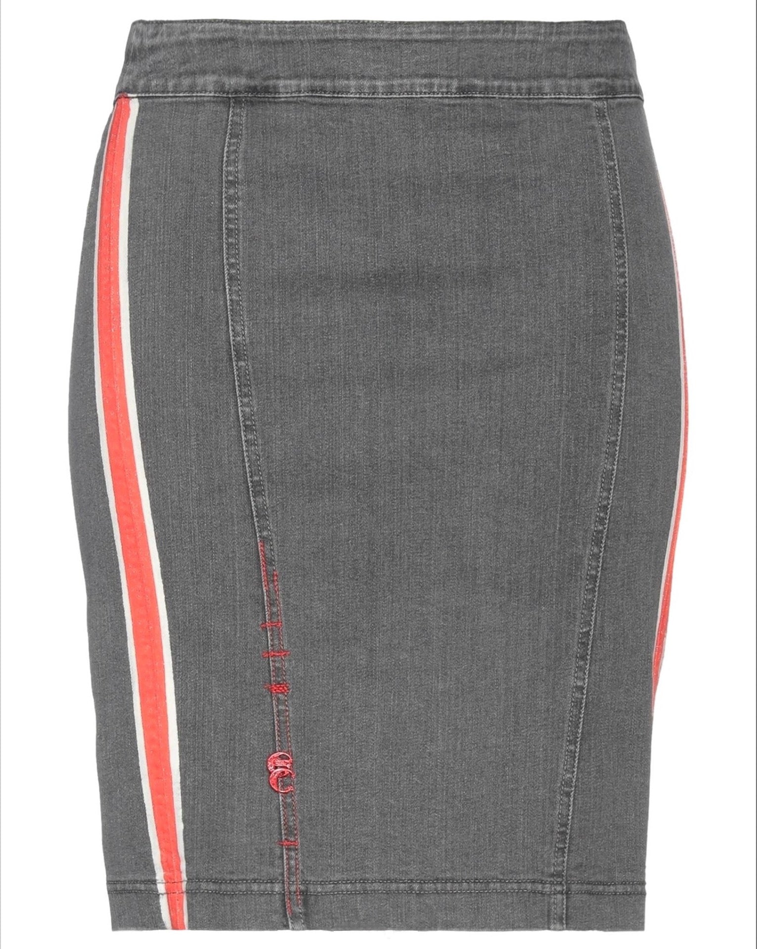 Elisa Cavaletti Black Jean Skirt ELW19055909 Elisa Cavaletti