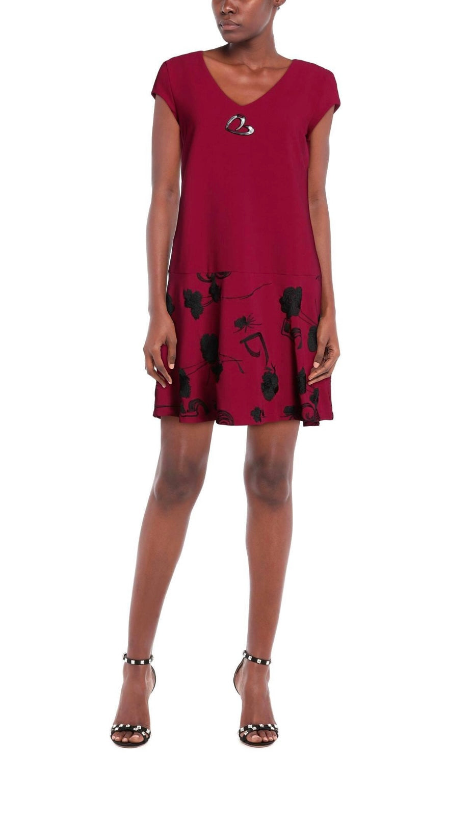 Elisa Cavaletti Burgundy Dress ECW192071200 Elisa Cavaletti