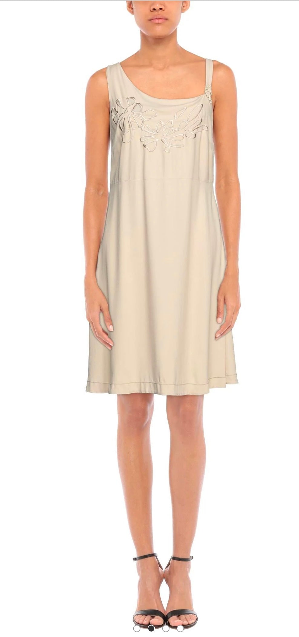Elisa Cavaletti Cream Dress 05052 Elisa Cavaletti