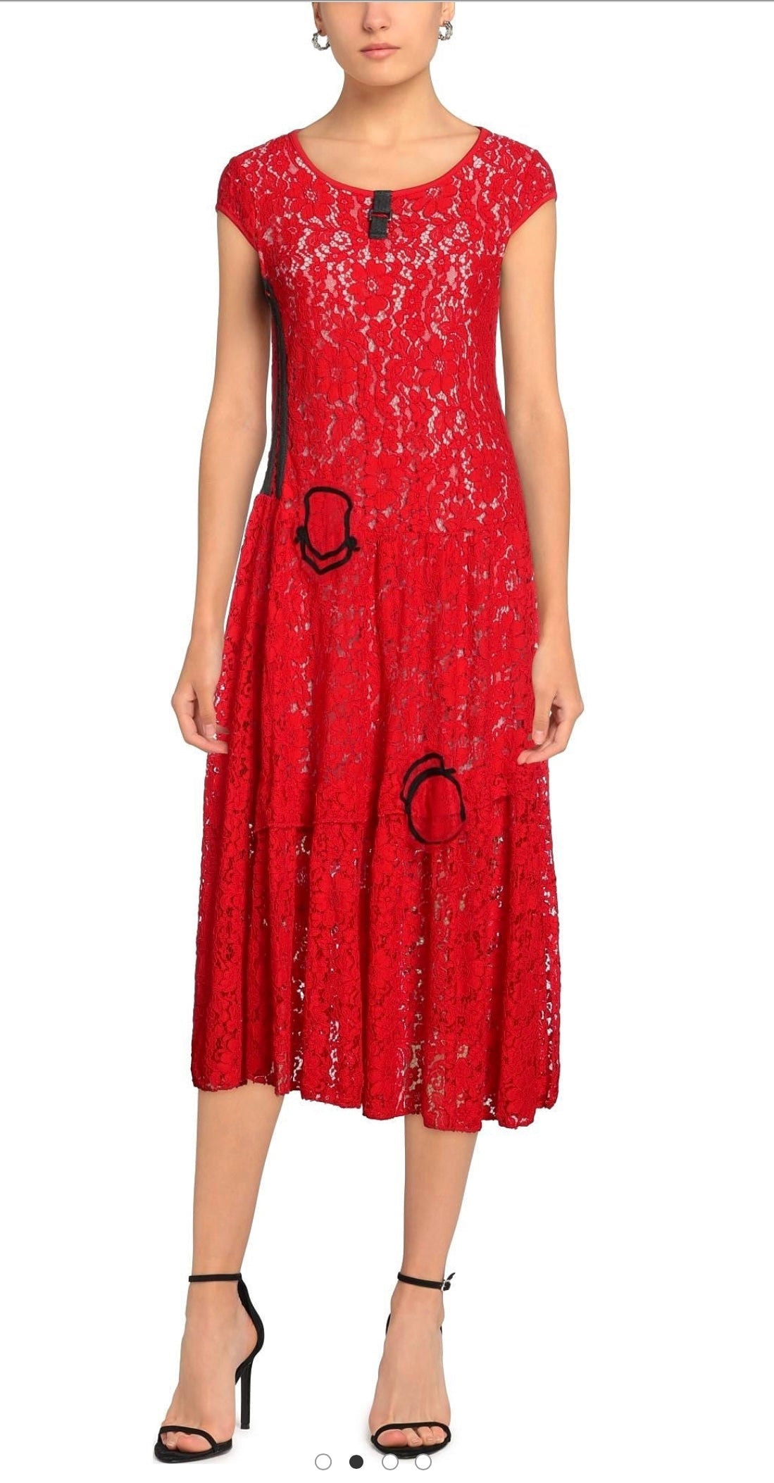 Elisa Cavaletti Red Dress 11021 Elisa Cavaletti